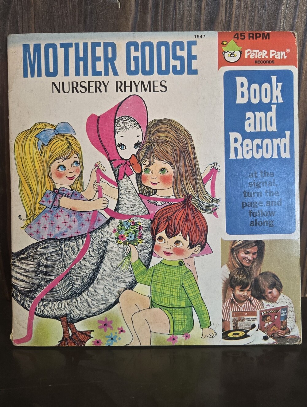 Vintage 1981 Mother Goose Nursery Rhymes